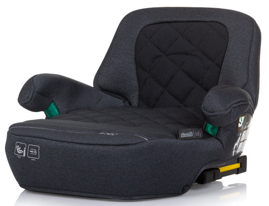 Cadeira auto I-Size 125-150cm Isofix Chipolino Safy Granite