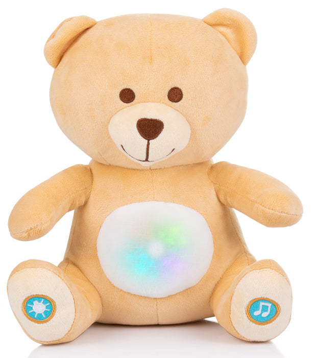 Brinquedo de peluche com música e luz Chipolino Bear
