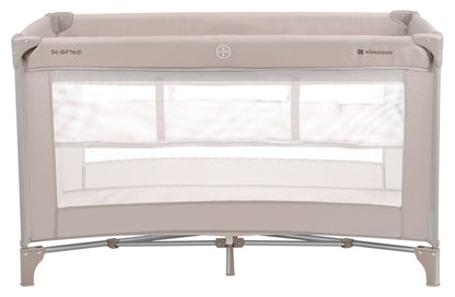 Cama de viagem 2 níveis Kikka Boo So Gifted Beige