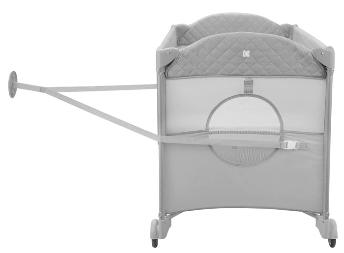 Cama de viagem 2 níveis Kikka Boo Milky Way Gris