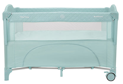 Cama de viagem 2 níveis Kikka Boo Milky Way Menta