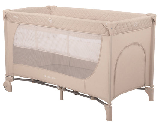 Cama de viagem 2 níveis Kikka Boo Medley Beige