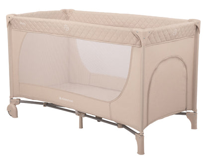 Cama de viagem 1 nível Kikka Boo Medley Beige