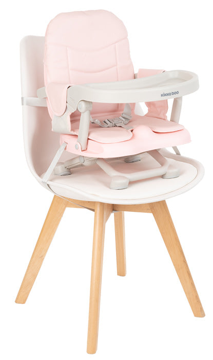 Cadeira de mesa elevatória Kikka Boo Pappo Rosa