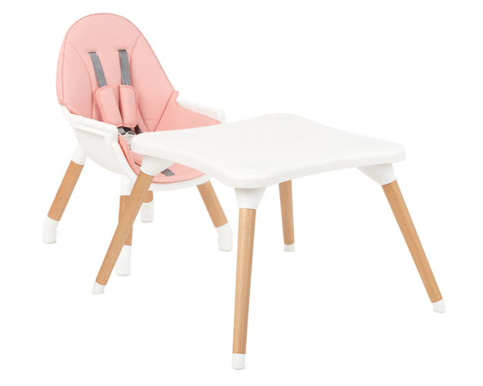 Cadeira da papa Kikkaboo 3 em 1 Multi Pink