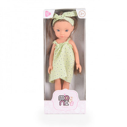Boneca Moni Pretty Doll Yellow 33 cm