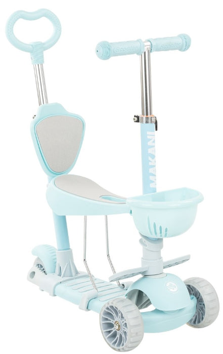 Scooter 4 em 1 Makani BonBon Candy Azul