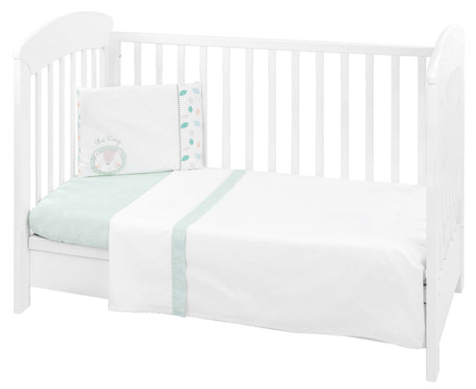 Conjunto jogo de cama 3pçs 70x140cm Kikka Boo Jungle King