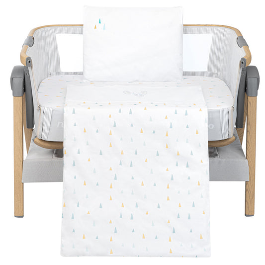 Conjunto jogo de cama para berço 5pçs Kikka Boo Elephant Time