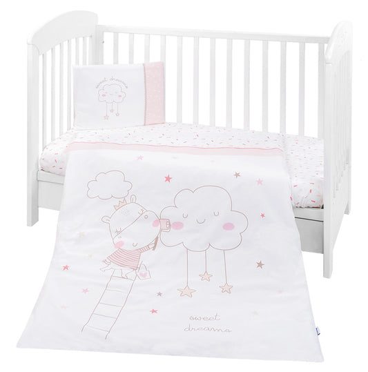 Conjunto jogo de cama 5pçs Kikka Boo Hippo Dreams