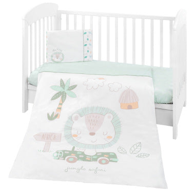 Conjunto jogo de cama 5pçs Kikka Boo Jungle King