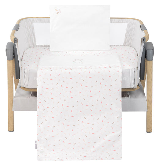 Conjunto jogo de cama para berço 5pçs Kikka Boo Hippo Dreams