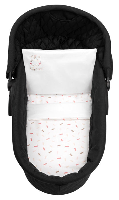 Conjunto jogo de cama para alcofa 6pçs Kikka Boo Hippo Dreams