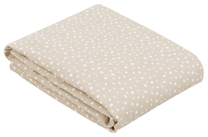 Manta de musselina camada dupla 100x100cm Kikka Boo Dots Beige