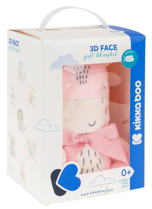 Manta com bordado 3D Kikka Boo Hippo Dreams