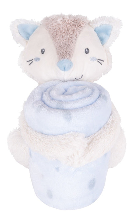 Peluche + manta de bebé Kikka Boo Little Fox