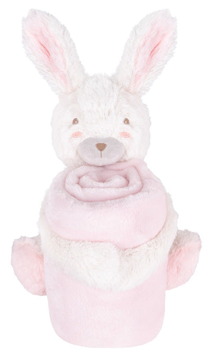 Peluche + manta de bebé Kikka Boo Rabbits in Love