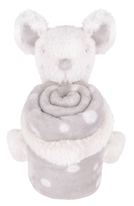 Peluche + manta de bebé Kikka Boo Joyful Mice