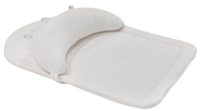 Tapete de brincar de barriga para baixo Kikka Boo Velvet Blanco