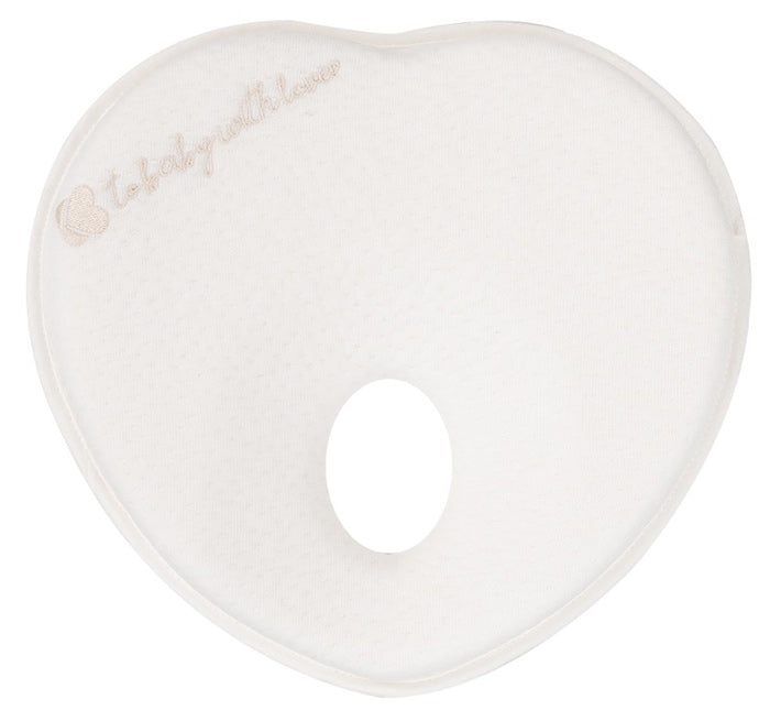 Almofada ergonómica Kikka Boo Heart Airknit Blanco