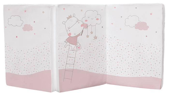 Colchão dobrável 60x120x5cm Kikka Boo Hippo Dreams