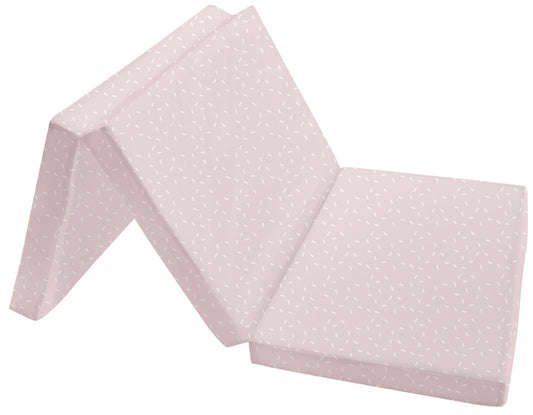 Colchão dobrável 60x120x5cm Kikka Boo Confetti Rosa