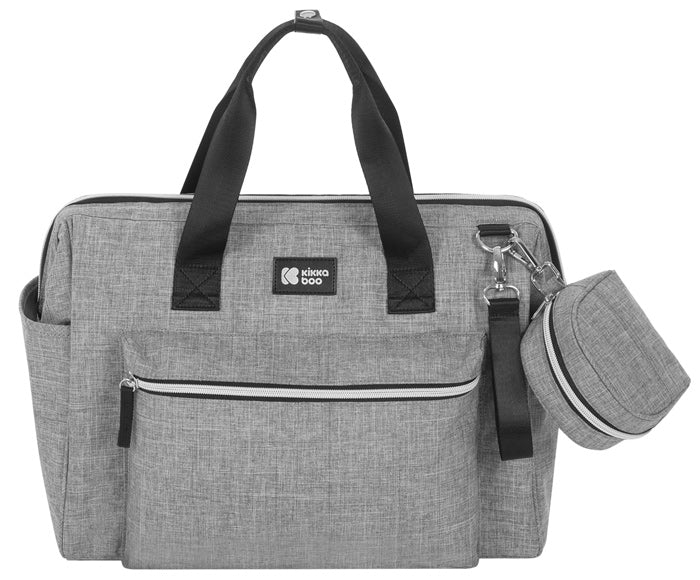 Bolsa multifunções Kikka Boo Maxi Gris Claro