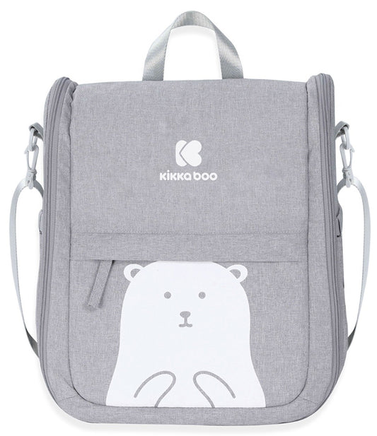 Cama de viagem + bolsa 2 em 1 Kikka Boo Bear Gris