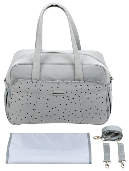 Bolsa multifunções Kikka Boo Chelsea Dots Gris