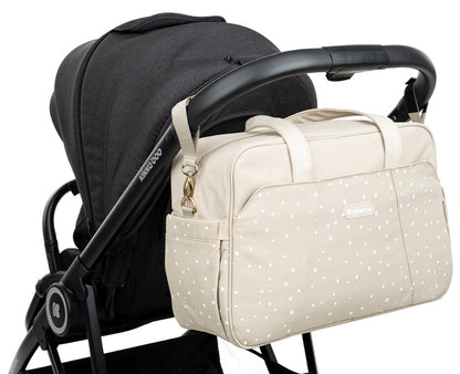 Bolsa multifunções Kikka Boo Chelsea Dots Beige