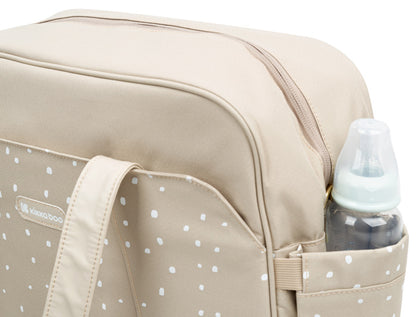 Bolsa multifunções Kikka Boo Chelsea Dots Beige