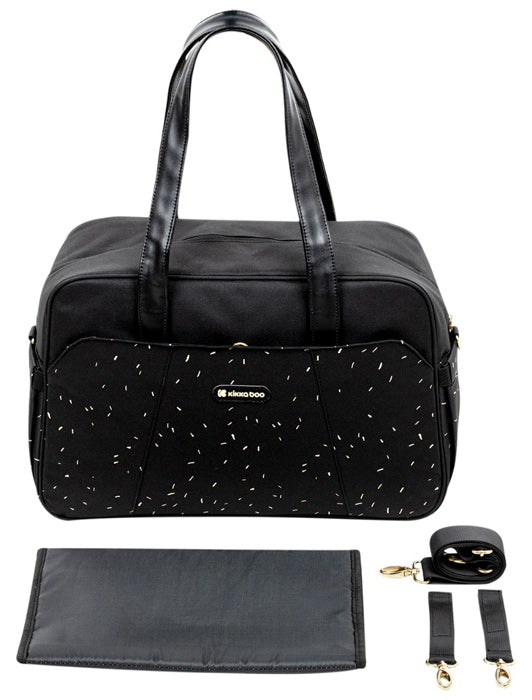 Bolsa multifunções Kikka Boo Chelsea Confetti Negro
