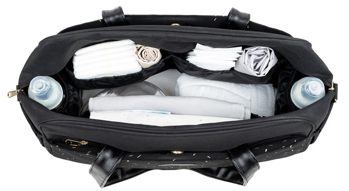 Bolsa multifunções Kikka Boo Chelsea Confetti Negro