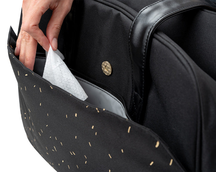 Bolsa multifunções Kikka Boo Chelsea Confetti Negro