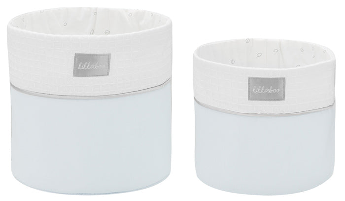 Conjunto de cestas 2pçs Kikka Boo Dream Big Azul