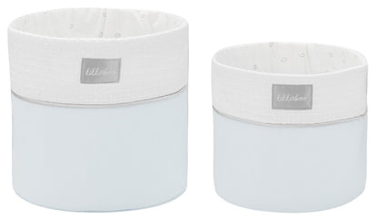 Conjunto de cestas 2pçs Kikka Boo Dream Big Azul