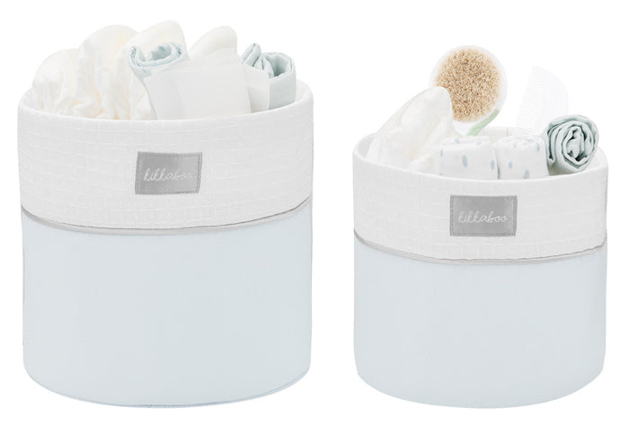 Conjunto de cestas 2pçs Kikka Boo Dream Big Azul