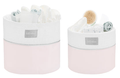 Conjunto de cestas 2pçs Kikka Boo Dream Big Rosa