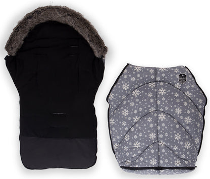 Saco para carrinho Kikka Boo Shiny Nylon Snow Flakes