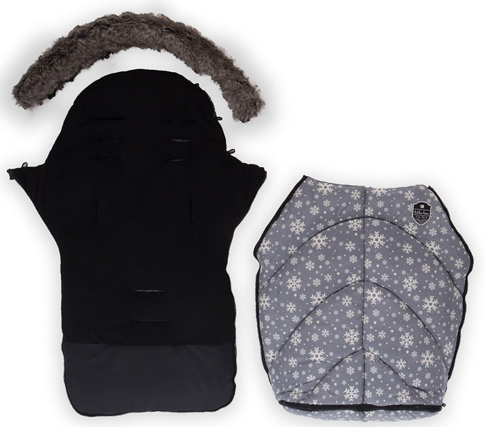Saco para carrinho Kikka Boo Shiny Nylon Snow Flakes