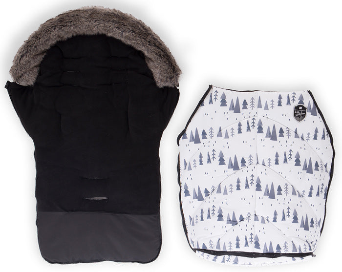 Saco para carrinho Kikka Boo Shiny Nylon Snow Forest