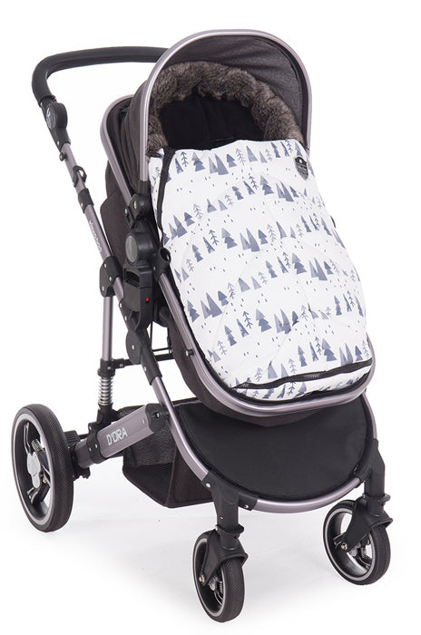 Saco para carrinho Kikka Boo Shiny Nylon Snow Forest