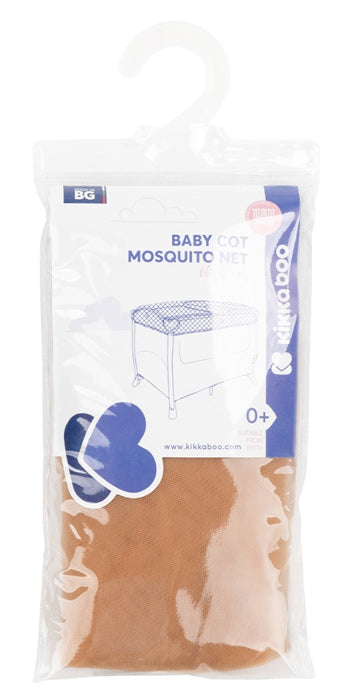 Rede mosquiteira para cama de viagem 60x120cm Kikka Boo Beige