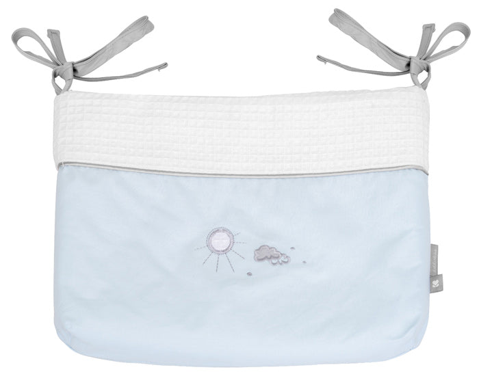 Cesto de fraldas com laços Kikka Boo Dream Big Azul