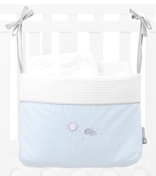 Cesto de fraldas com laços Kikka Boo Dream Big Azul