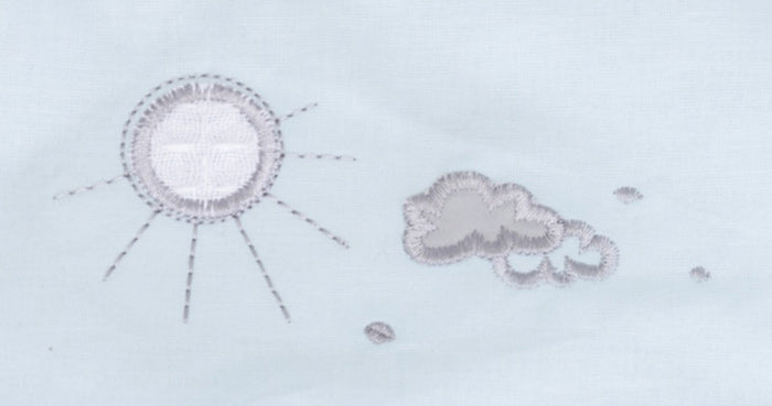 Cesto de fraldas com laços Kikka Boo Dream Big Azul