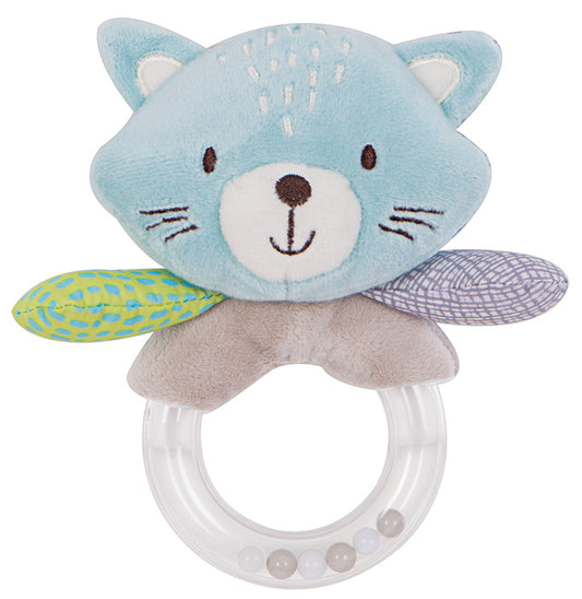 Chocalho de peluche Kikka Boo Kit the Cat