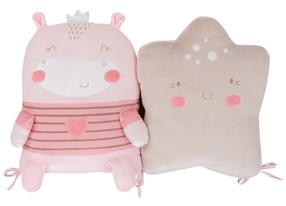 Conjunto de almofadas para cama de grades Kikka Boo Hippo Dreams