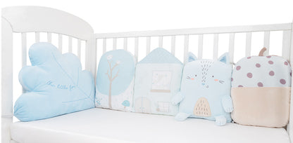 Conjunto de almofadas para cama de grades Kikka Boo Little Fox