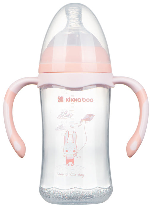 Biberão PP 260ml Kikka Boo Rabbit Melocotón